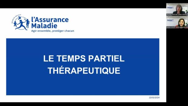 Le temps partiel thérapeutique